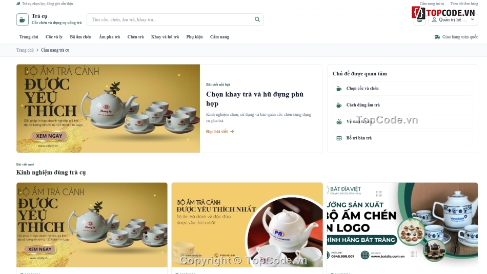 bán,uống trà,bán dụng cụ